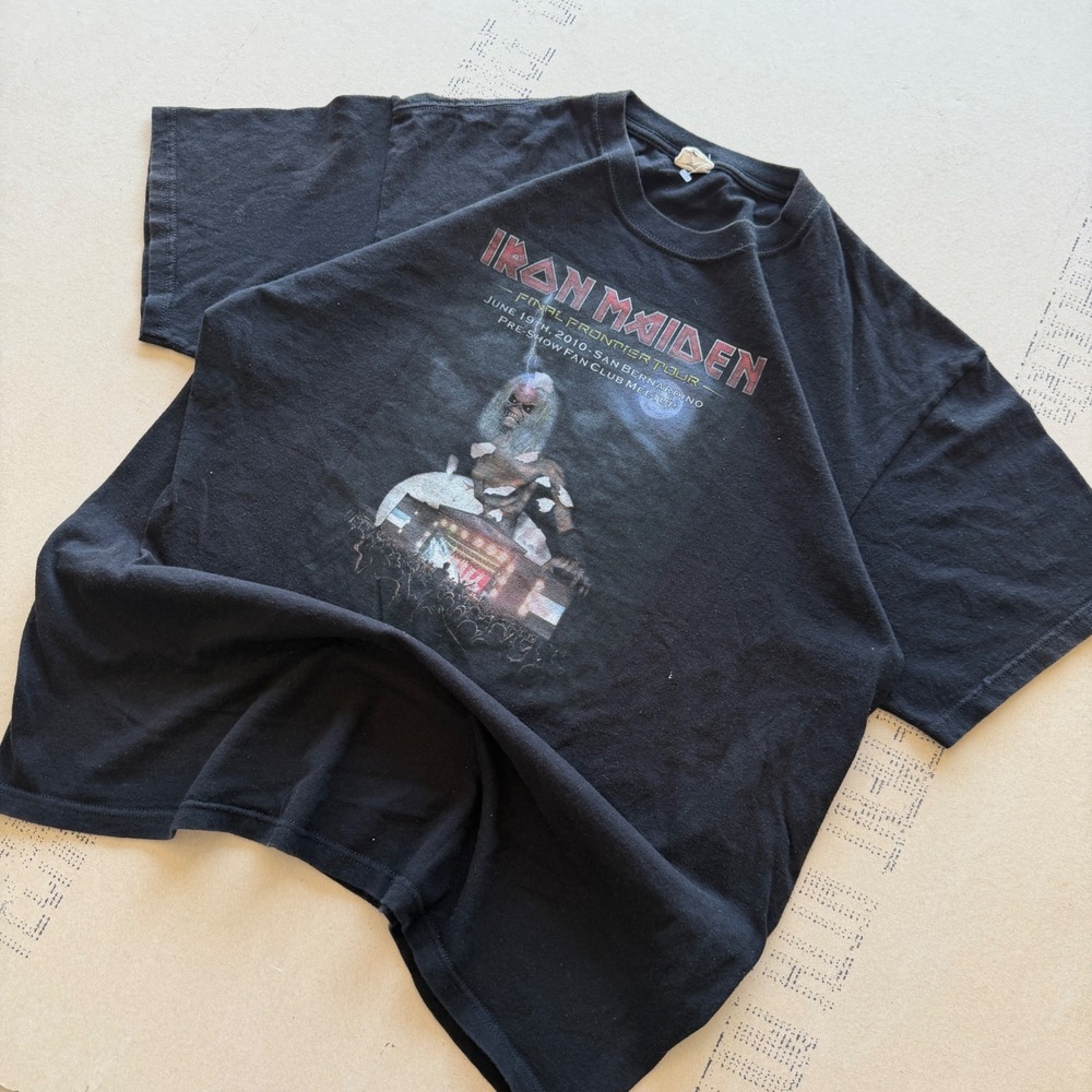 Y2K Iron Maiden T-shirt